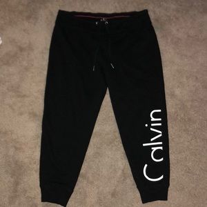 Calvin Klein cropped sweats
